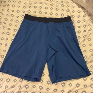 Blue lululemon shorts